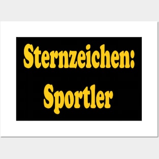 Sternzeichen: Sportler Posters and Art